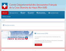 Tablet Screenshot of croixblanche68.org